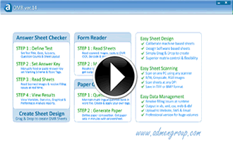 Addmen OMR Sheet Checker Software Operation